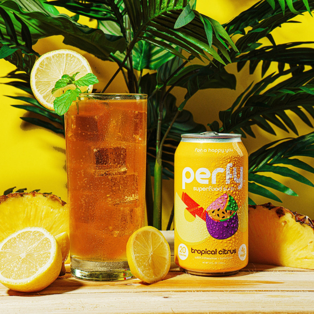 Long Island Iced Tea made with Perfy Tropical Citrus