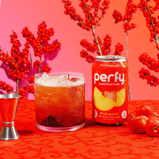 Perfy Cherry Bomb made with Perfy Fruit Punch