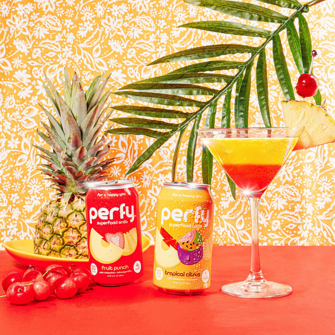 Bikini Martini made with Perfy Tropical Citrus