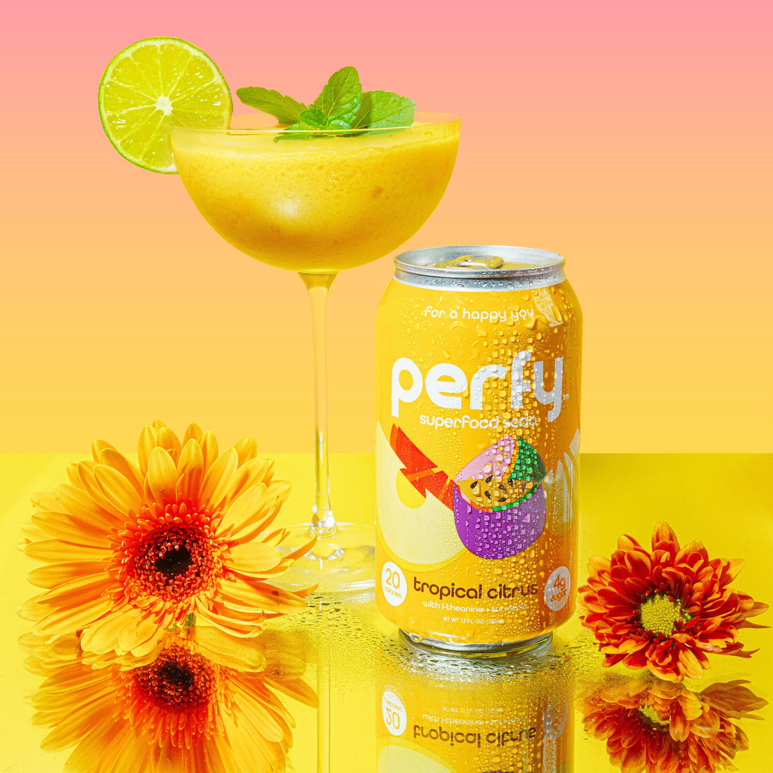 Mango Daiquiri made with Perfy Tropical Citrus