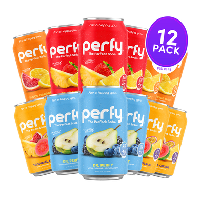 Dr. Perfy (12 Cans) | GLP-1 Friendly, Low Sugar Soda - Perfy