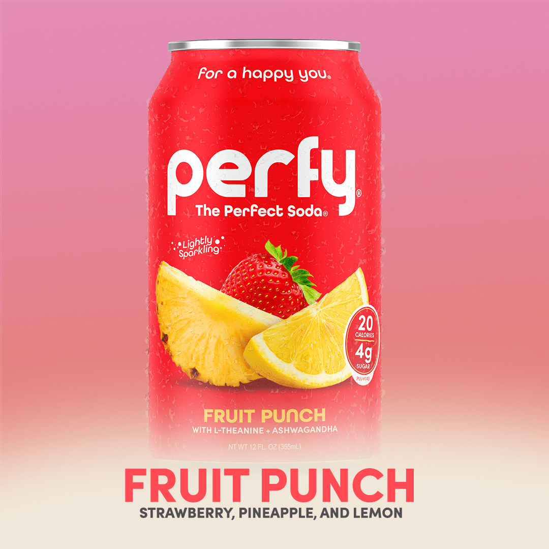 Fruit Punch (12 Cans) GLP-1 and Keto-Friendly Fruit Punch Soda