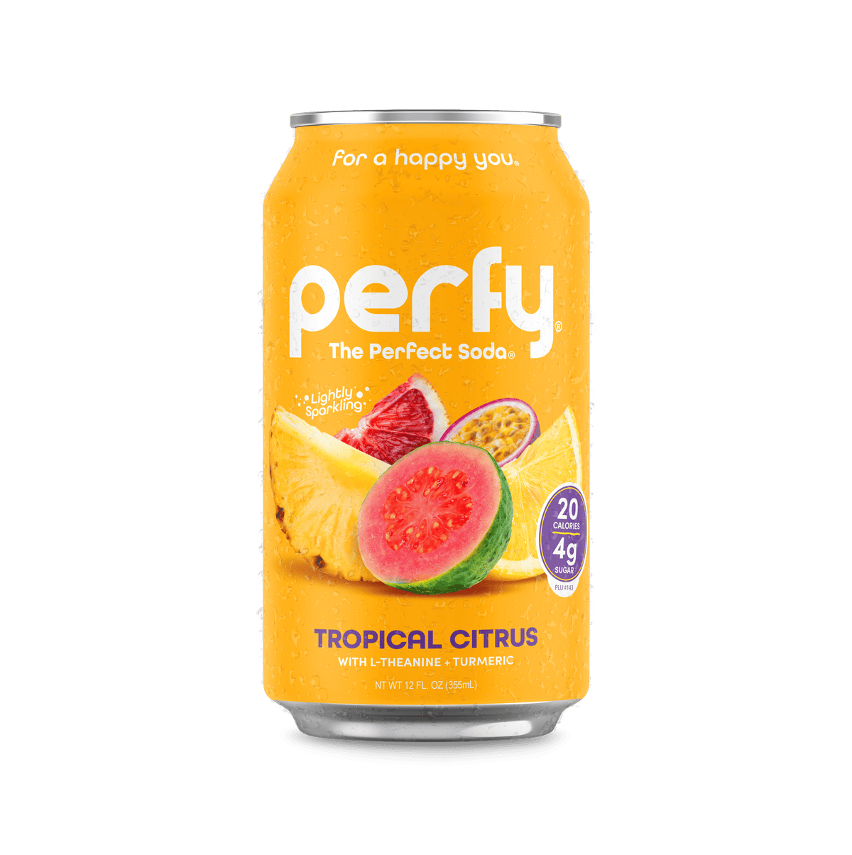 Dr. Perfy (12 Cans) | GLP-1 Friendly, Low Sugar Soda - Perfy